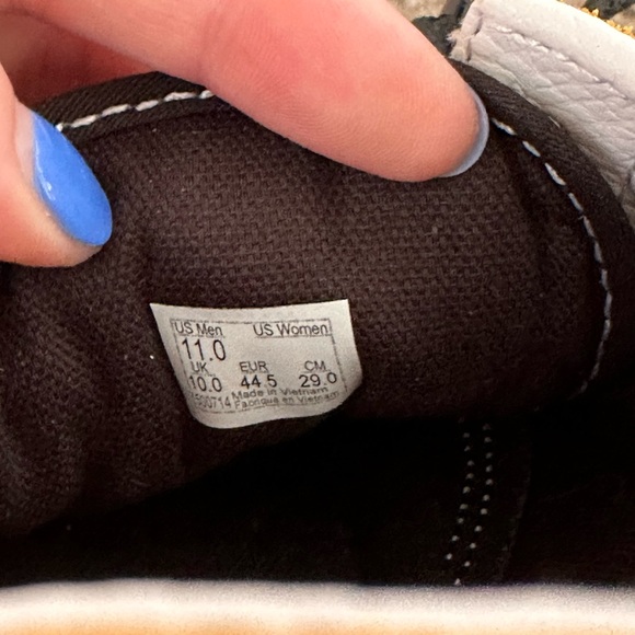 Vans Men’s Colorful Cadmium Yellow/Tidepool Mox & Match Old Skool Sneaker - Picture 12 of 12